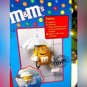 Vintage M&M  Shower Radio – Late 90s/Early 2000s Collectible!